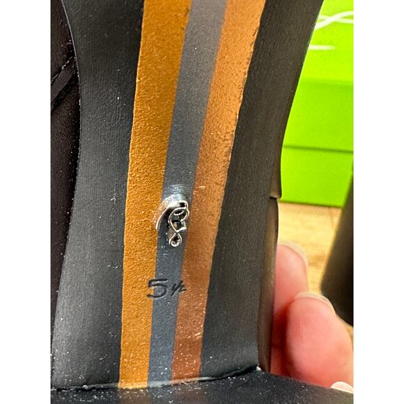 Sam Edelman Daria Dress Booties Black Leather Size 5.5 NIB Dressy Versatile - Picture 11 of 14